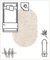 Овальные ковры