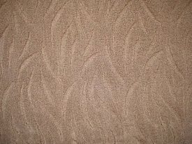 Круглый однотонный ковер-палас ARIA 820 коричневый